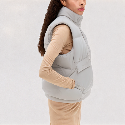 Windproof and Warm Down Vest