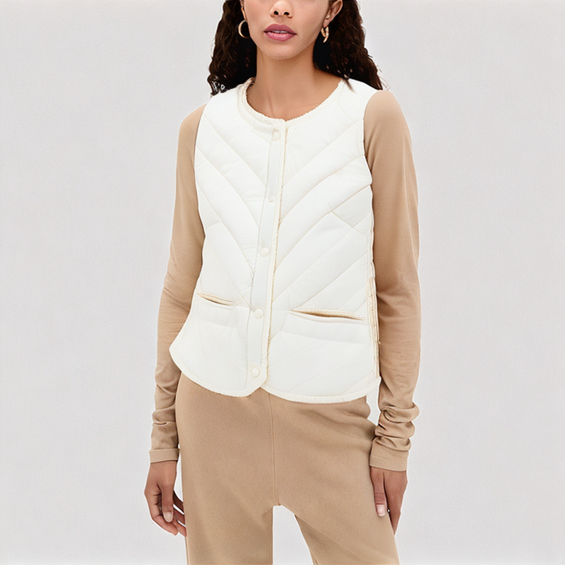 Lightweight and Slim Fit Down Vest