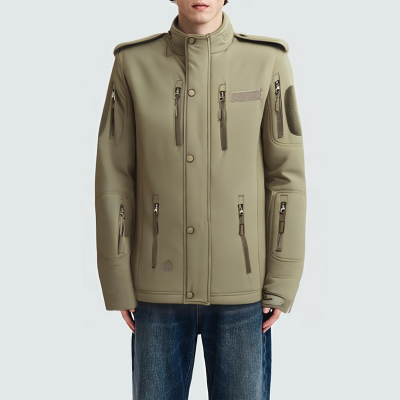 Outdoor hunting waterproof men's parka