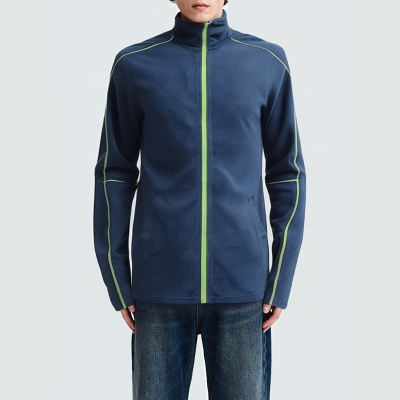 Men's stand collar sports wool parka