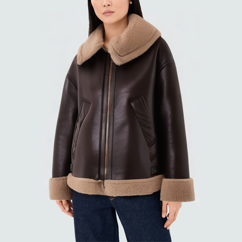 Vintage comfort warm women's jacket