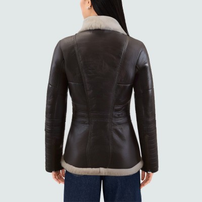 Autumn zipper warm women's jacket