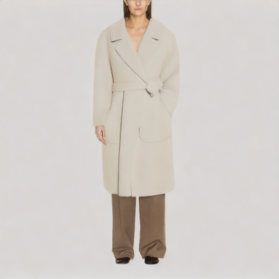 Fashion Alpaca Wool Coat