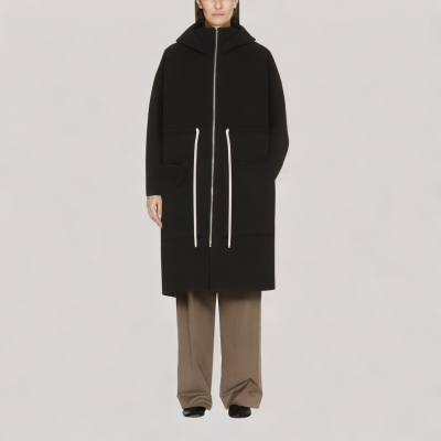 Long Wool Fashion Coat
