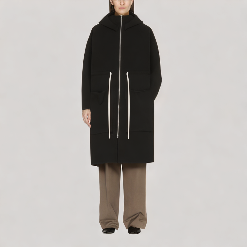 Long Wool Fashion Coat