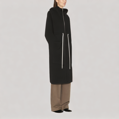 Long Wool Fashion Coat