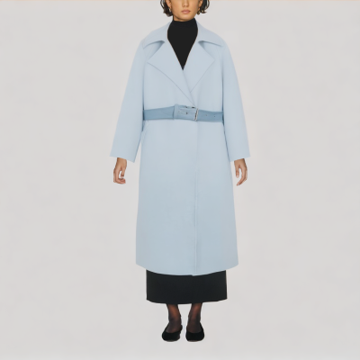 Double-Layer Wool Coat