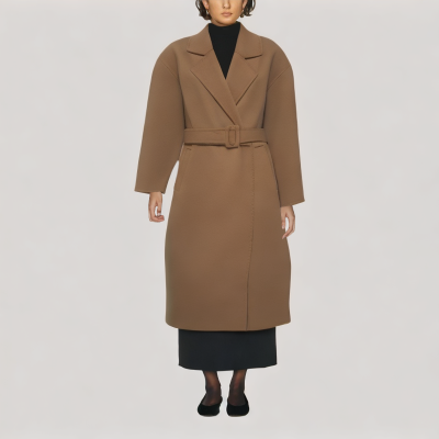 Elegant Long Wool Coat