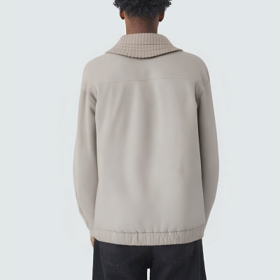 Autumn lapel loose men's casual jacket