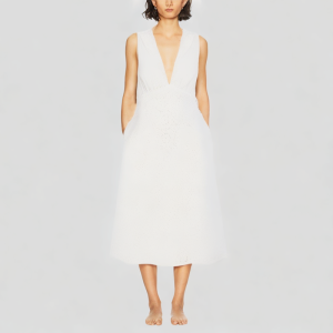 Cross Back Halter Dress