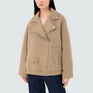 Lapel comfortable loose women's jacket